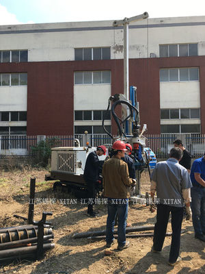 CE Water Well Drilling Rig , Durable Well Drilling Machine High Efficiency
